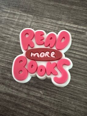 READ more BOOKS Shoe Charm CROCS Jibbitz 5/$20